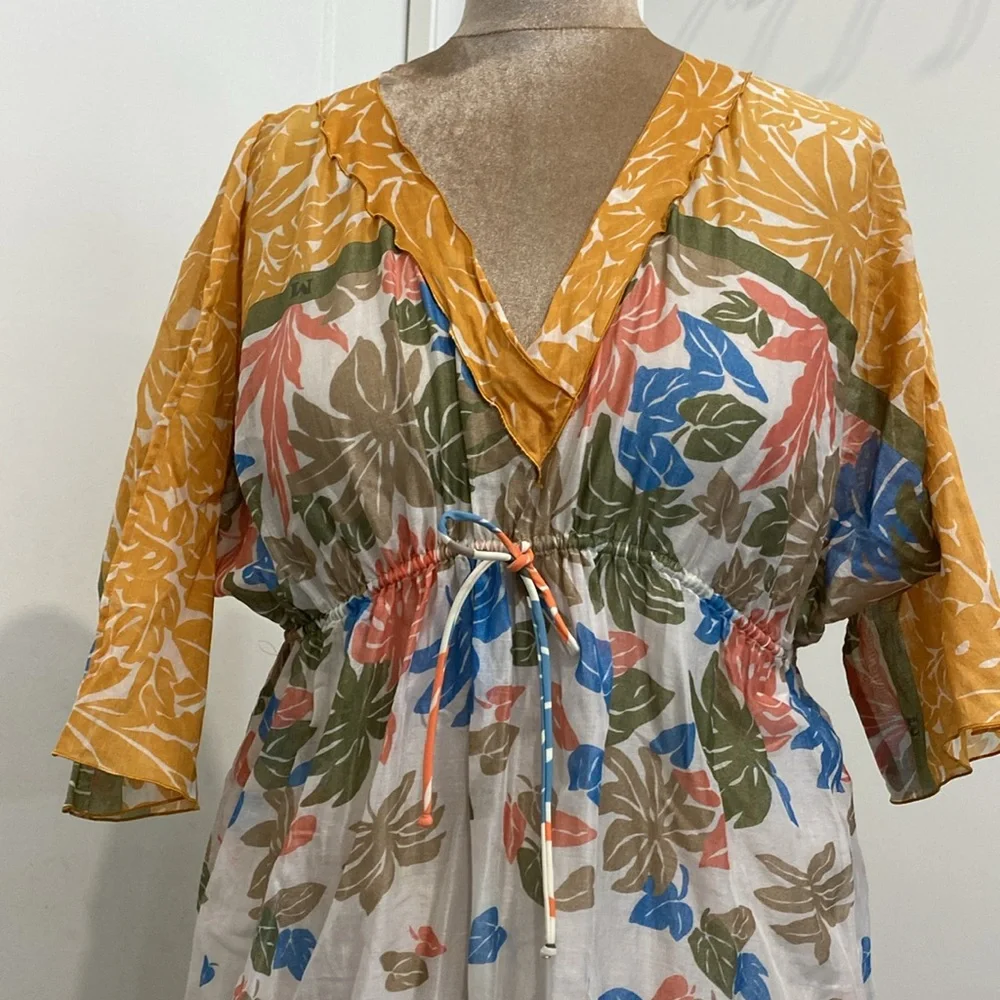 Missoni Stampa Foliage Leaves Print Kaftan |Size 44 , US Size 12/14 - Picture 13 of 17